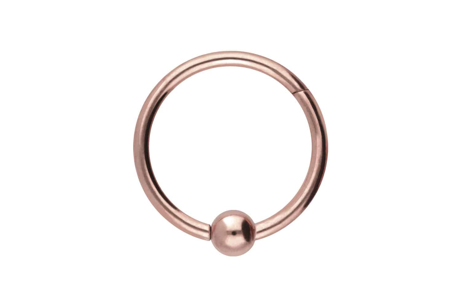 Titan Segmentring Clicker Piercing KUGEL